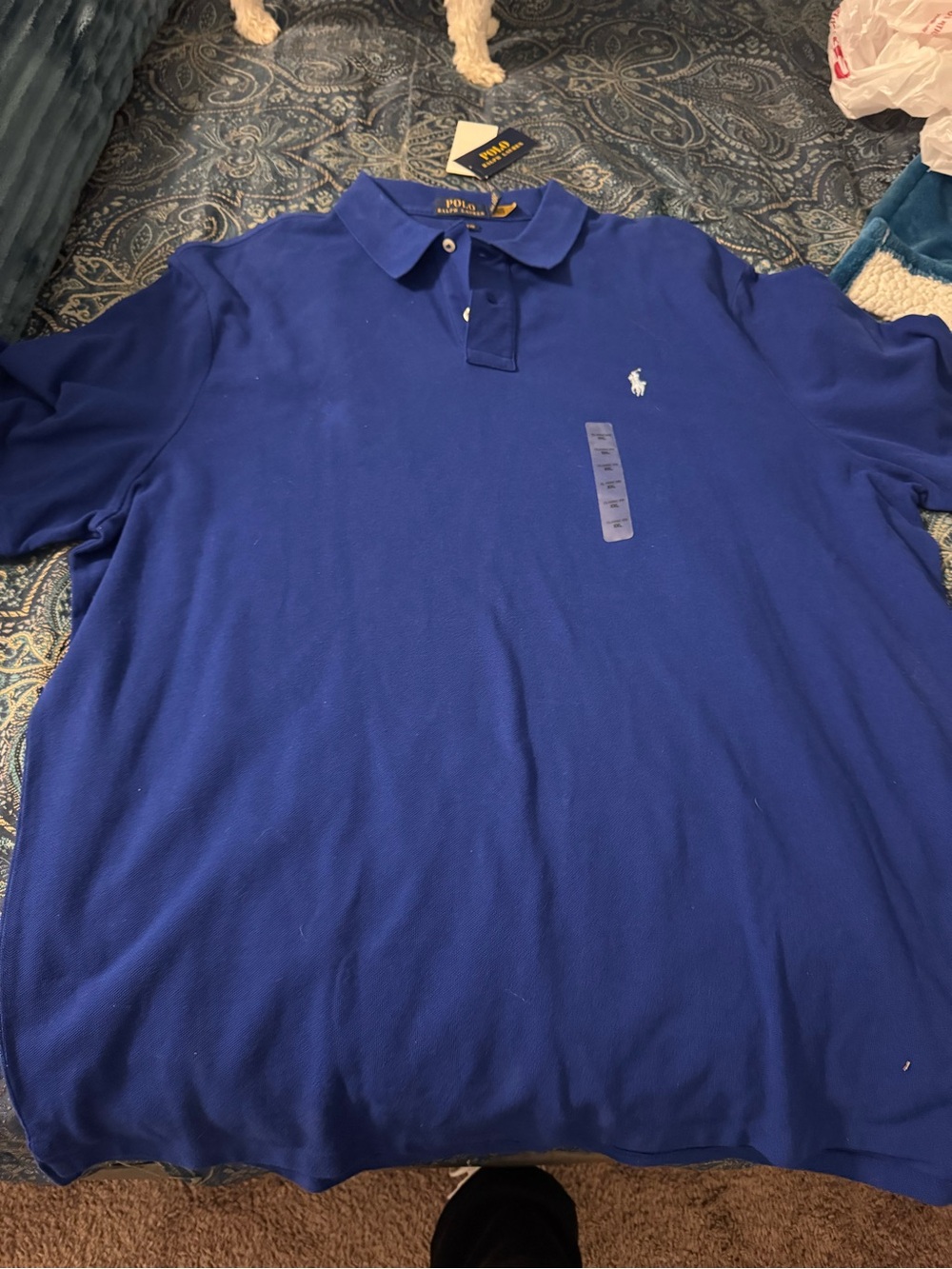 Polo by Ralph Lauren Royal Blue Short-Sleeve Polo